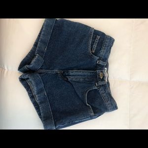 AMERICAN APPAREL HIGH WAISTED SHORTS